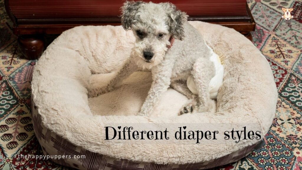 different diaper styles